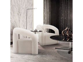 Darian Accent Chair in Cream (set of 2) by Manhattan Comfort at Eve Furniture