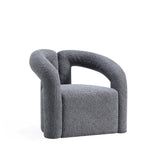 Darian Accent Chair in Grey (set of 2) by Manhattan Comfort at Eve Furniture