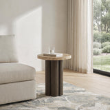 Darimore Burnished Brown Chair Side End Table by Ashley at Eve Furniture