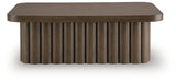 Darimore Burnished Brown Coffee Table by Ashley at Eve Furniture
