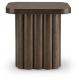 Darimore Burnished Brown Rectangular End Table by Ashley at Eve Furniture
