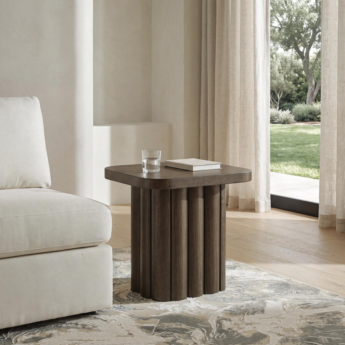 Darimore Burnished Brown Rectangular End Table by Ashley at Eve Furniture