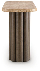 Darimore Burnished Brown Sofa Table by Ashley at Eve Furniture