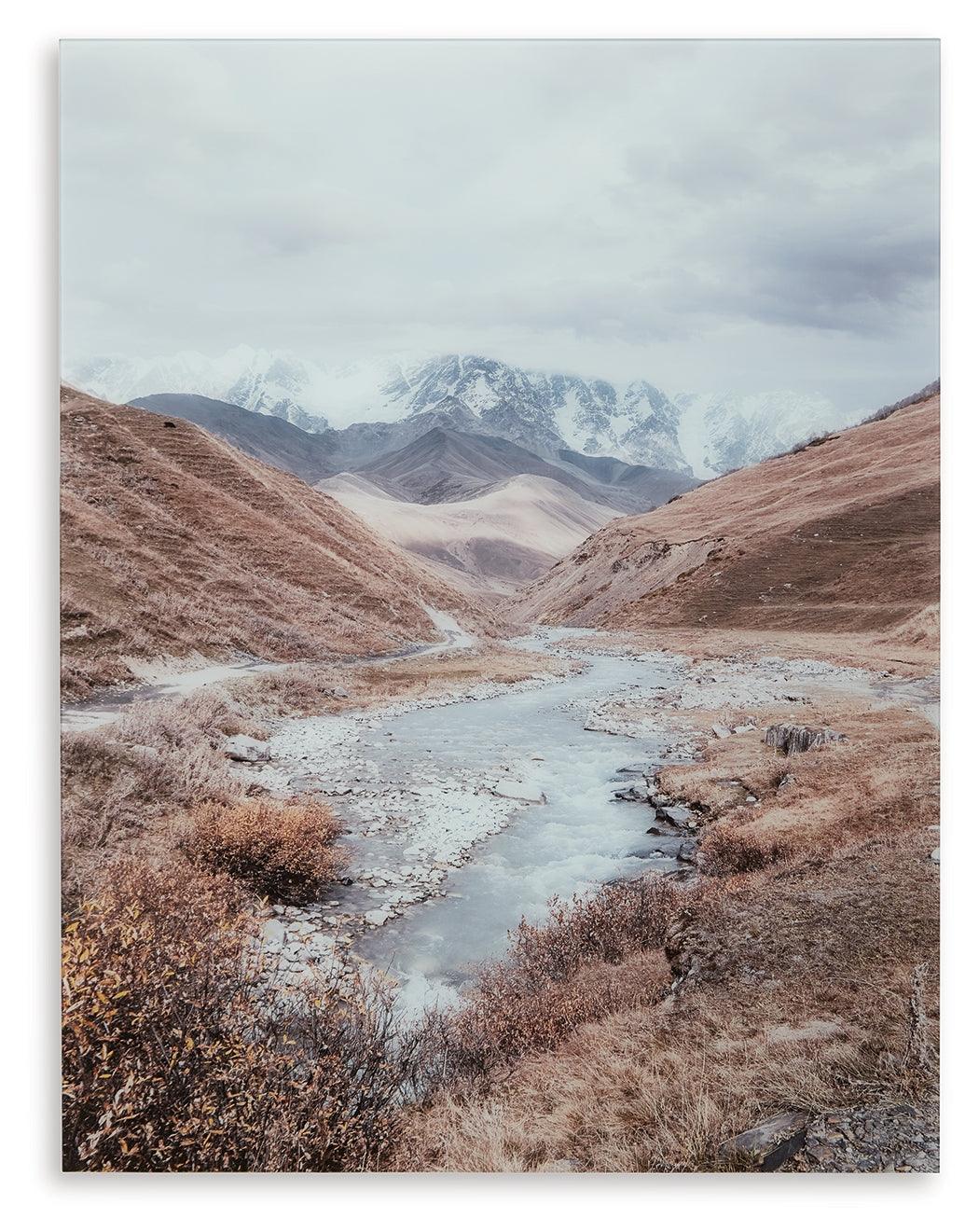 Darinby Gray/Brown/White Wall Art by Ashley at Eve Furniture