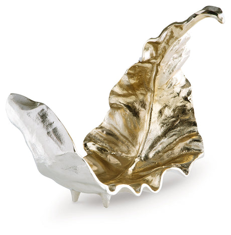 Darinsen Gold/Silver Finish Sculpture by Ashley at Eve Furniture