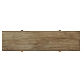 Darius Natural Mango Solid Wood Entryway Console Table by Coaster at Eve Furniture