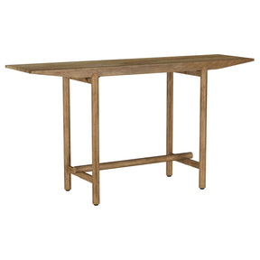 Darius Natural Mango Solid Wood Entryway Console Table by Coaster at Eve Furniture
