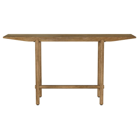 Darius Natural Mango Solid Wood Entryway Console Table by Coaster at Eve Furniture