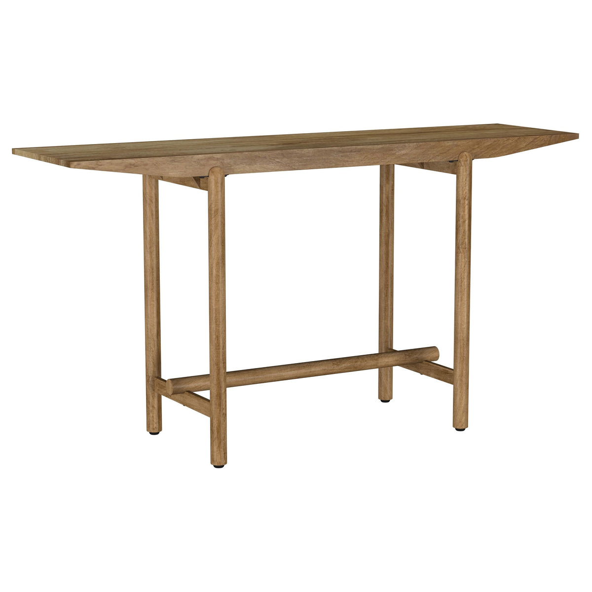 Darius Natural Mango Solid Wood Entryway Console Table by Coaster at Eve Furniture