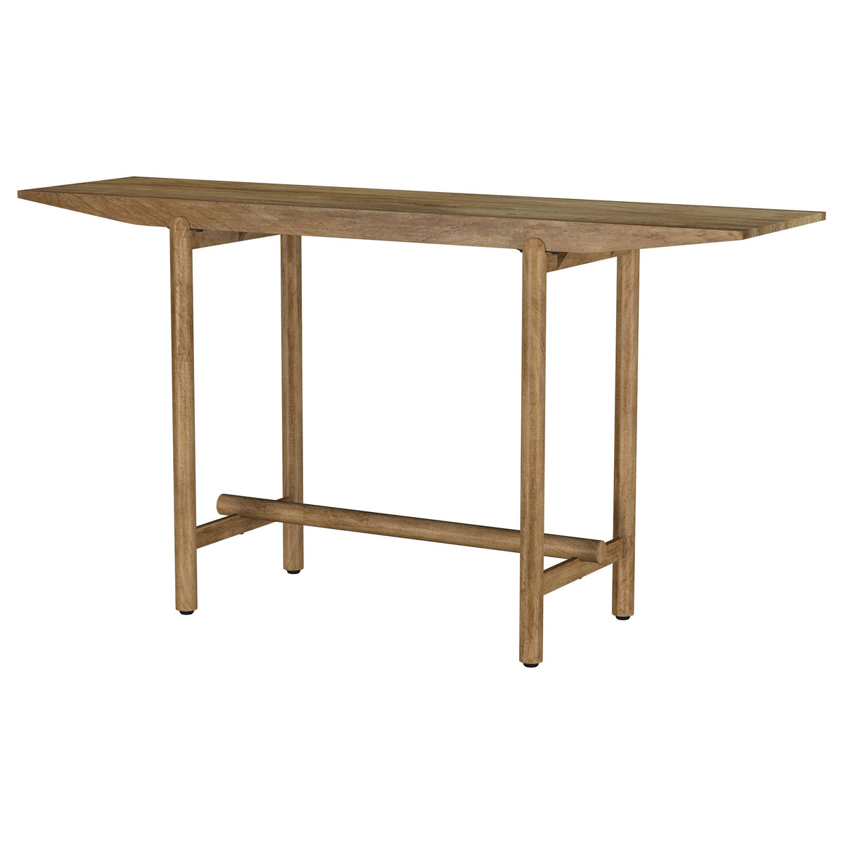 Darius Natural Mango Solid Wood Entryway Console Table by Coaster at Eve Furniture