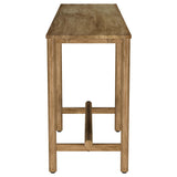 Darius Natural Mango Solid Wood Entryway Console Table by Coaster at Eve Furniture