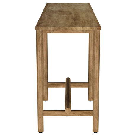 Darius Natural Mango Solid Wood Entryway Console Table by Coaster at Eve Furniture