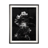 Dark Blossoms by Brian Carson a Hand Embellished Textured Framed Photo Art Print Matted under Glass by Mercana at Eve Furniture