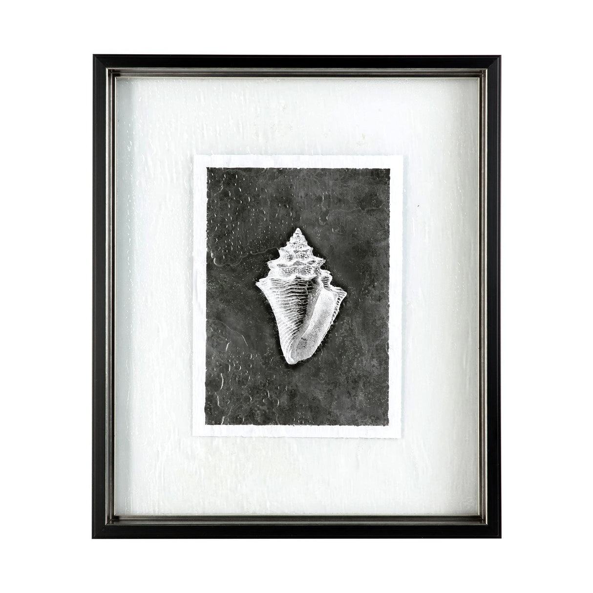 Dark Coastal I by Mercana Studio a Hand Embellished Textured Framed Art Print Matted under Glass by Mercana at Eve Furniture