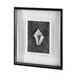 Dark Coastal I by Mercana Studio a Hand Embellished Textured Framed Art Print Matted under Glass by Mercana at Eve Furniture
