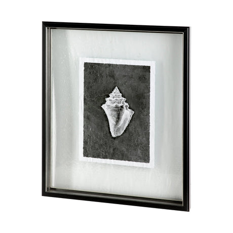 Dark Coastal I by Mercana Studio a Hand Embellished Textured Framed Art Print Matted under Glass by Mercana at Eve Furniture