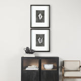 Dark Coastal II by Mercana Studio a Hand Embellished Textured Framed Art Print Matted under Glass by Mercana at Eve Furniture