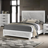 Darlene White 5-Piece Queen Bedroom Set by Furniture of America at Eve Furniture