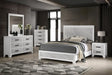 Darlene White 5-Piece Queen Bedroom Set by Furniture of America at Eve Furniture