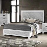 Darlene White 5-Piece Queen Bedroom Set by Furniture of America at Eve Furniture