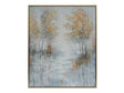 Darlington Blue/Gold Canvas by Crestview at Eve Furniture