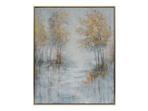 Darlington Blue/Gold Canvas by Crestview at Eve Furniture