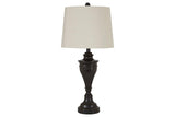 Darlita Bronze Finish Table Lamp by Ashley at Eve Furniture