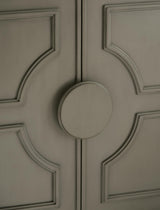 Darlock Warm Gray Accent Cabinet by Ashley at Eve Furniture