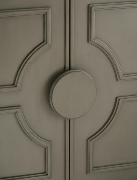Darlock Warm Gray Accent Cabinet by Ashley at Eve Furniture