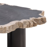 Darnell Coffee Table, Natural/Black by Dovetail at Eve Furniture