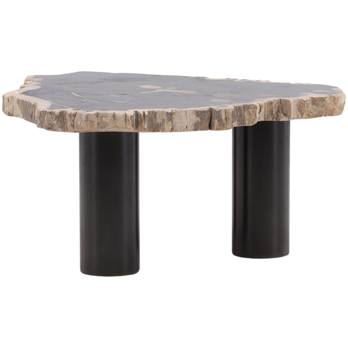 Darnell Coffee Table, Natural/Black by Dovetail at Eve Furniture