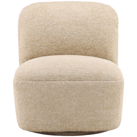 Darrel Swivel Chair, Sand by Dovetail at Eve Furniture