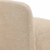 Darrel Swivel Chair, Sand by Dovetail at Eve Furniture