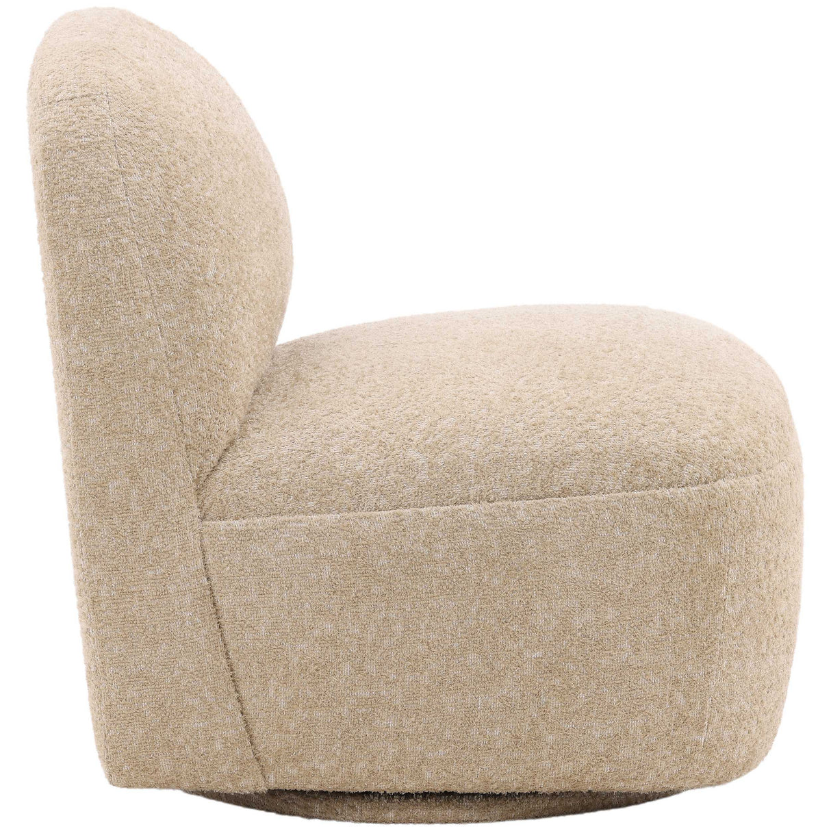 Darrel Swivel Chair, Sand by Dovetail at Eve Furniture