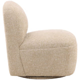 Darrel Swivel Chair, Sand by Dovetail at Eve Furniture