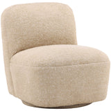 Darrel Swivel Chair, Sand by Dovetail at Eve Furniture