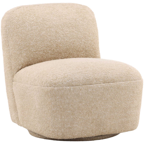 Darrel Swivel Chair, Sand by Dovetail at Eve Furniture