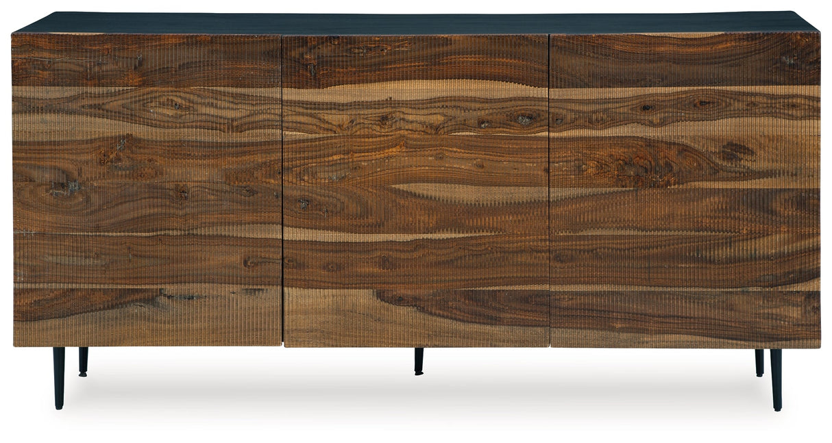 Darrey Natural/Brown Accent Cabinet