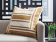Darrman Ochre/Ivory Pillow by ASHLEY FURNITURE at Eve Furniture