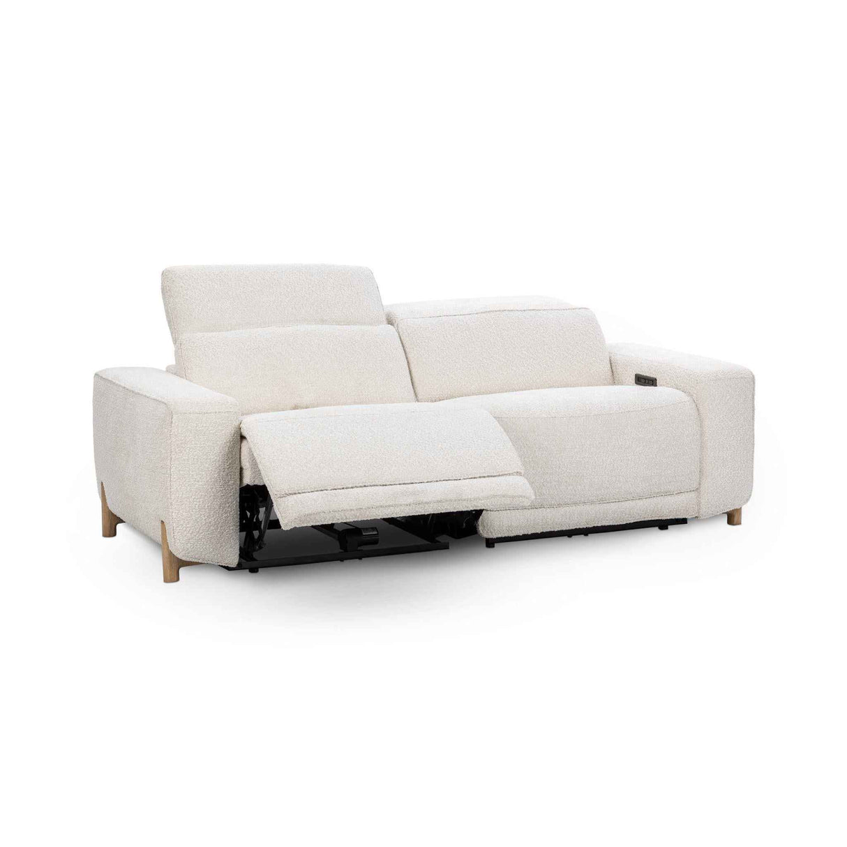 Darrow Ivory Reclining Sofa by Classic Home at Eve Furniture