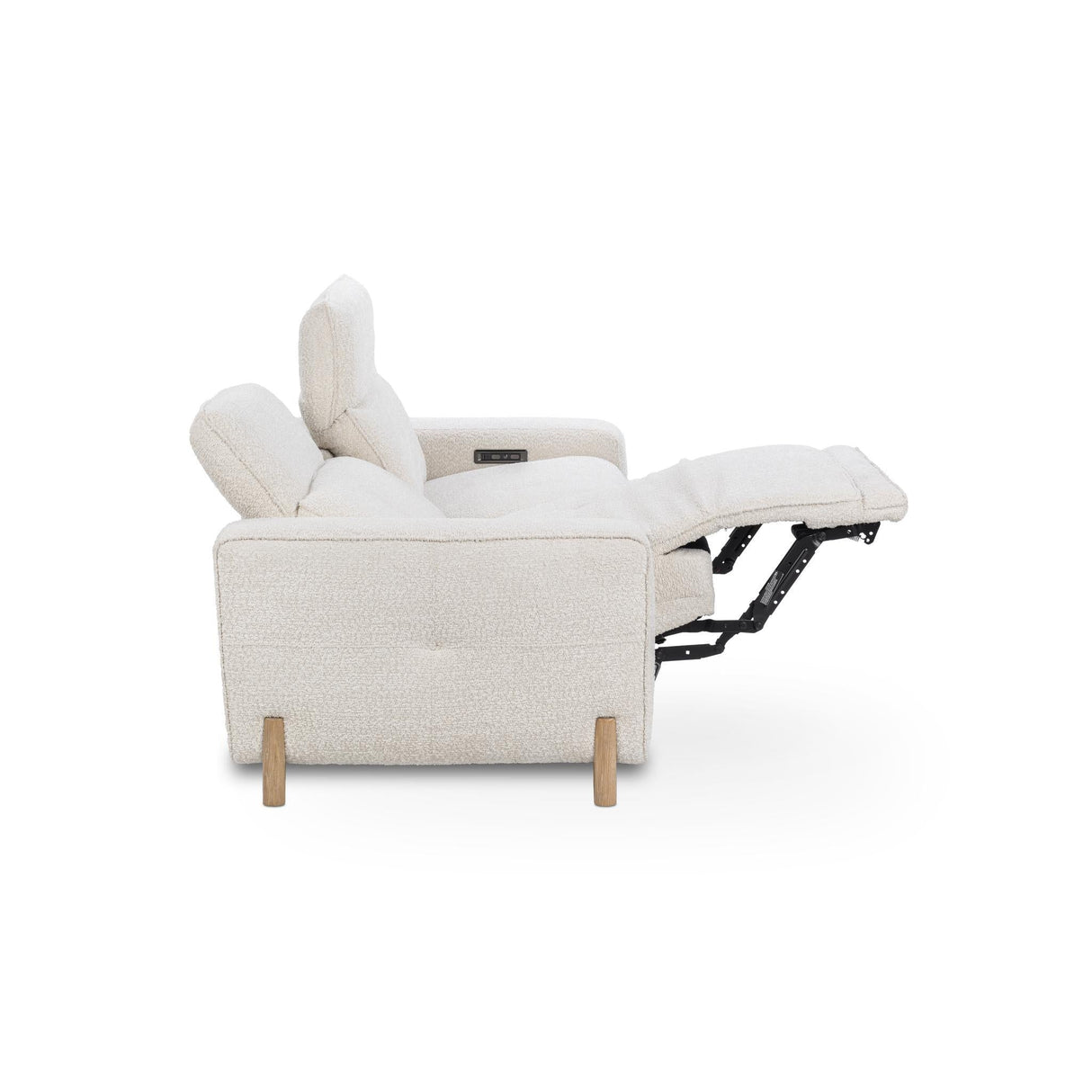 Darrow Ivory Reclining Sofa by Classic Home at Eve Furniture