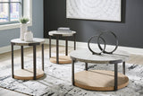 Darthurst Light Brown Table by Ashley at Eve Furniture