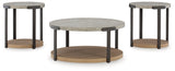 Darthurst Light Brown Table by Ashley at Eve Furniture