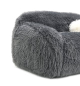 Darwen Dark Gray Loveseat by Furniture of America at Eve Furniture