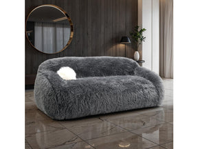 Darwen Dark Gray Sofa by Furniture of America at Eve Furniture