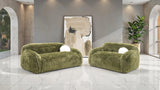 Darwen Green Loveseat by Furniture of America at Eve Furniture