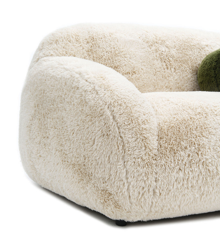 Darwen Sand Loveseat by Furniture of America at Eve Furniture
