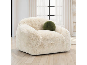 Darwen Sand Swivel Chair by Furniture of America at Eve Furniture