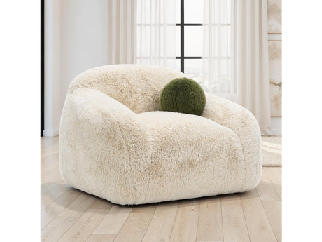 Darwen Sand Swivel Chair by Furniture of America at Eve Furniture
