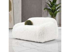 Darwen White Loveseat by Furniture of America at Eve Furniture